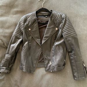 TopShop faux leather jacket